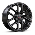 LS LPO, 22" (55.9 cm) Multi-spoke Gloss Black wheels 